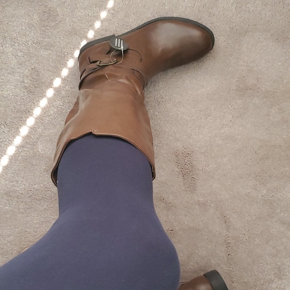 Style & Co riding boot sz 8.5.  NIB  Cognac - Picture 8 of 9